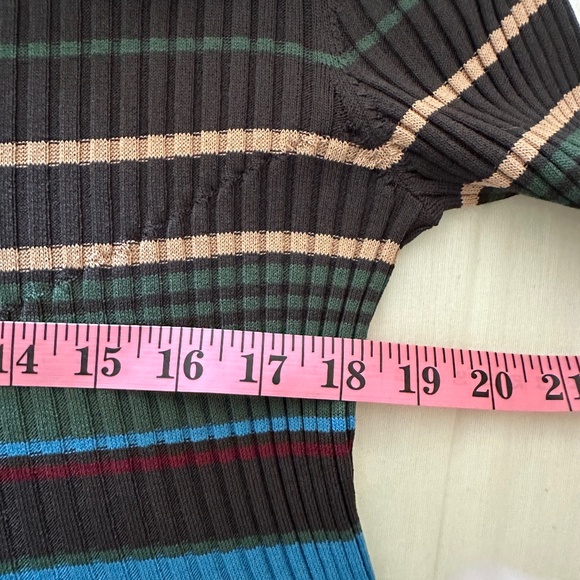 NWT Fun Striped and Ruffled Sweater - Picture 10 of 11